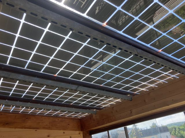 Dachintegrierte Photovoltaikanlage